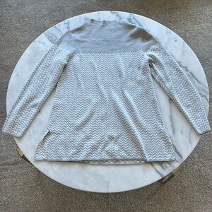 Aspen Mock Neck Sweater with 3/4 Length Sleeves